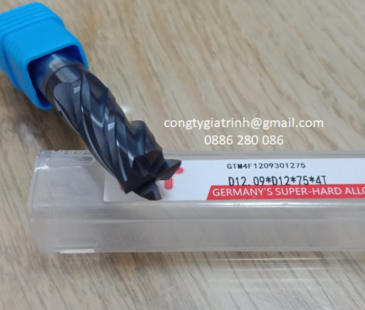 Dao phay Inox D12.09X30XD12X75X4T