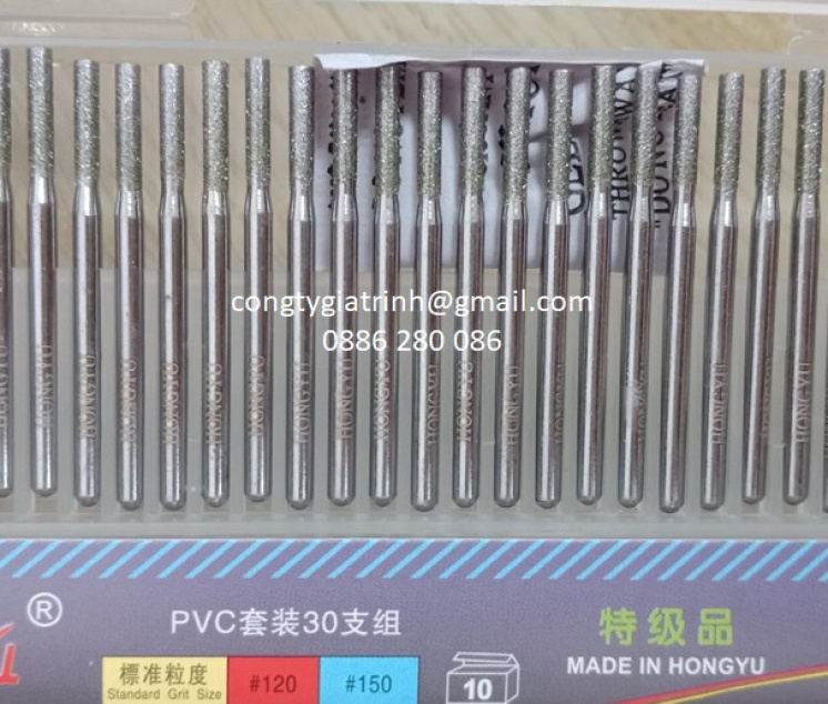 Mũi mài kim cương 25A