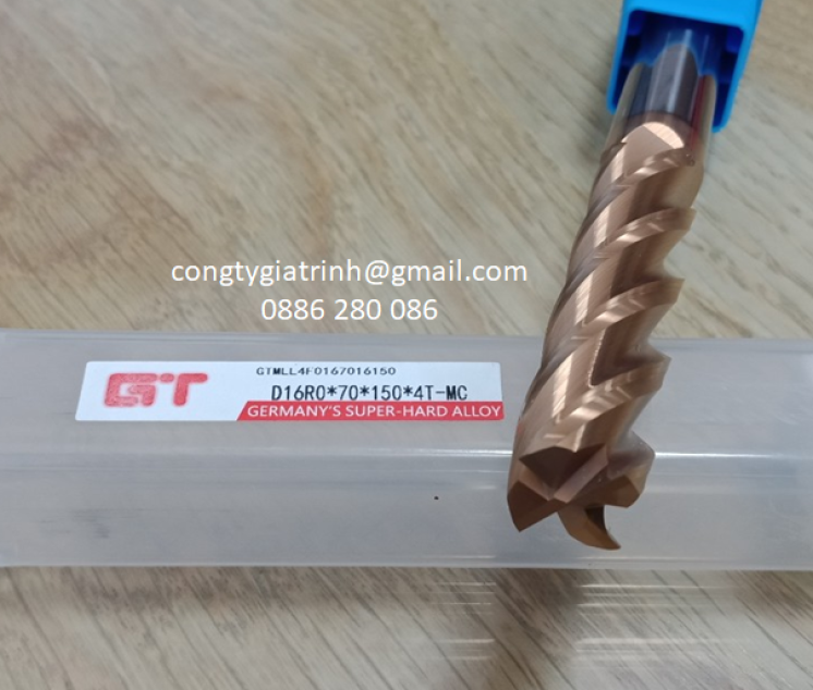 Dao phay inox D16R0X70X150X4T -MC
