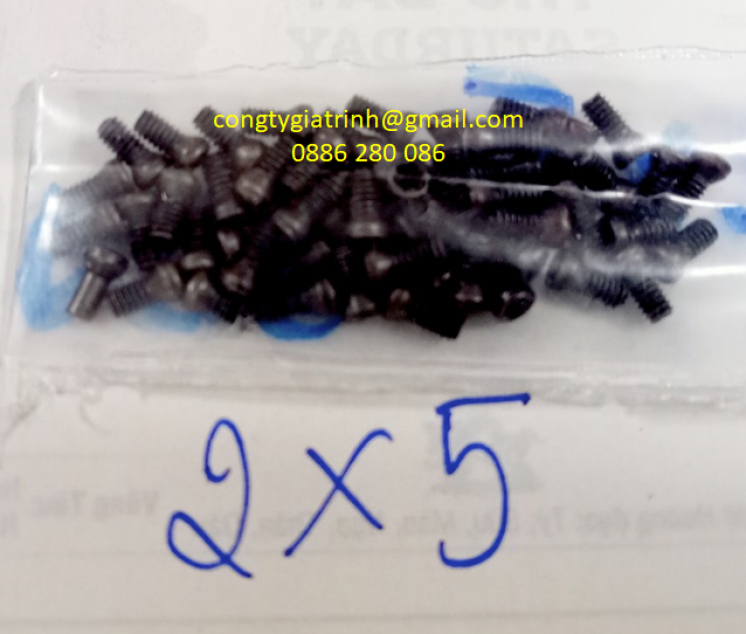 Ốc xiết mảnh dao 2mm/2.5mm