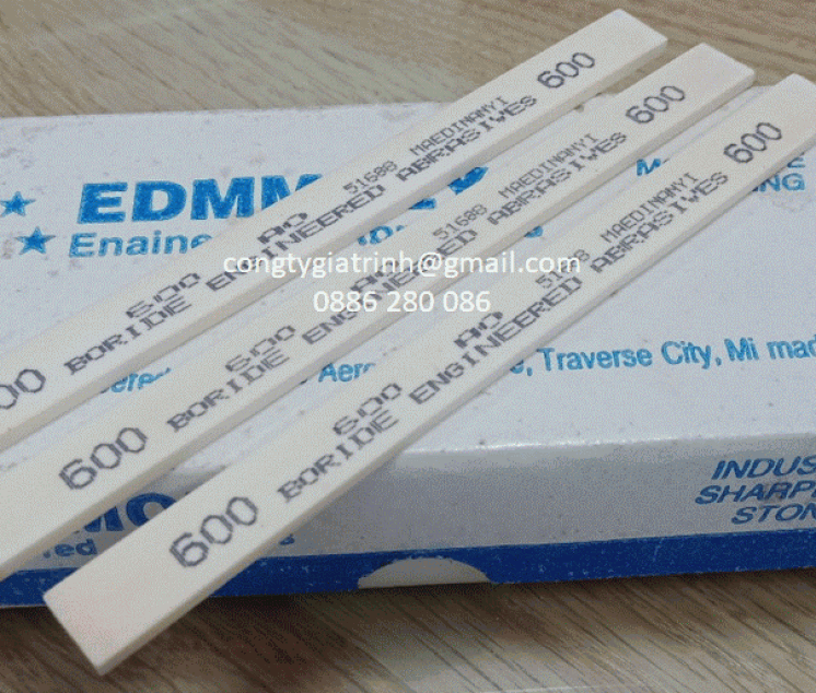 ĐÁ MÀI DẦU EDM 3X12X150#600 - MÀU TRẮNG