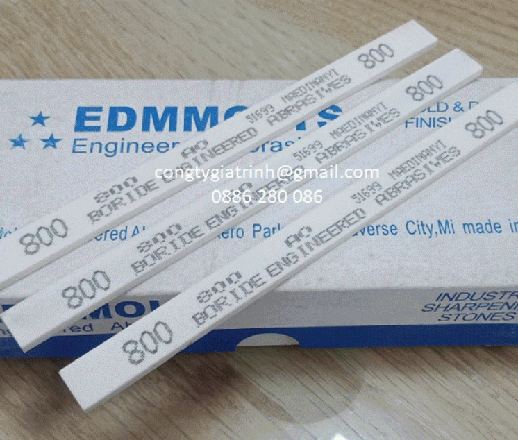 ĐÁ MÀI DẦU EDM 3X12X150#800 - MÀU TRẮNG