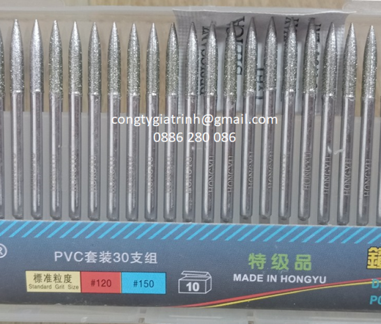 BỘ MŨI MÀI KIM CƯƠNG 30J
