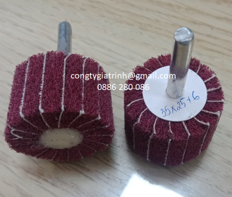 NỈ KẸP NHÁM HÌNH TRỤ SỌC ĐỎ 35X25X6