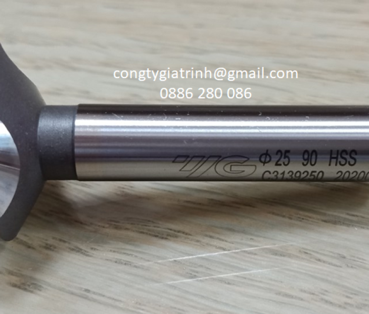 DAO PHAY VÁT MÉP 3 ME HSS -Ø25xØ10x67-90º YG