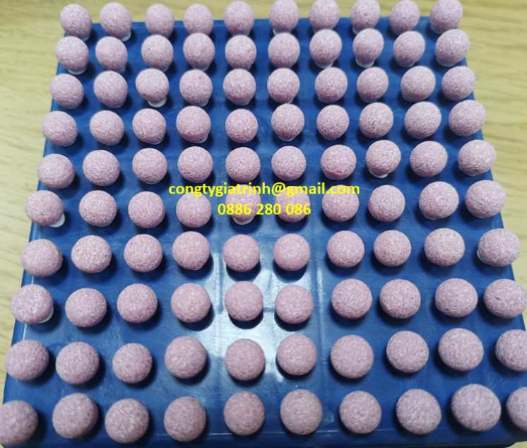 Bộ đá cây tròn 3X8 Màu hồng