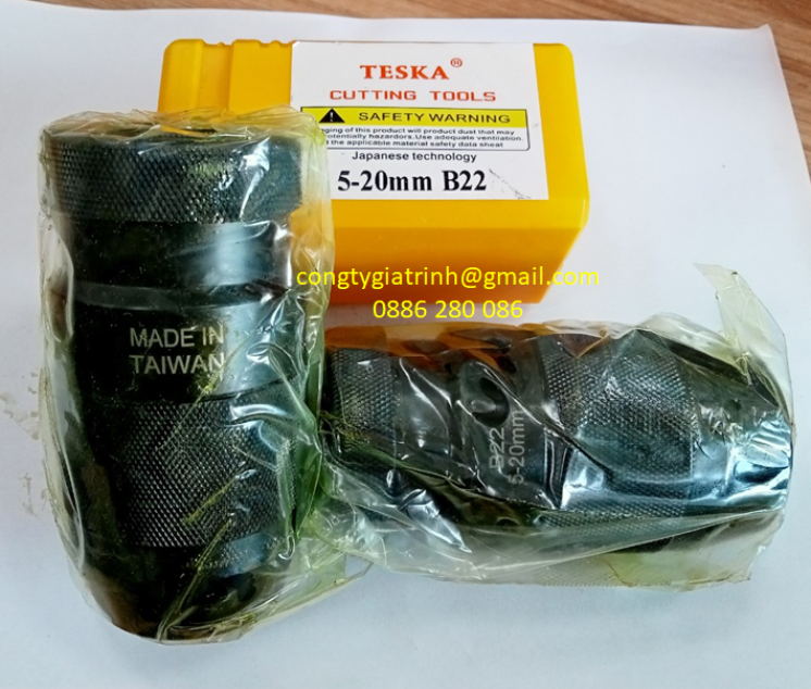 ĐẦU KẸP T.D B22-5-20mm