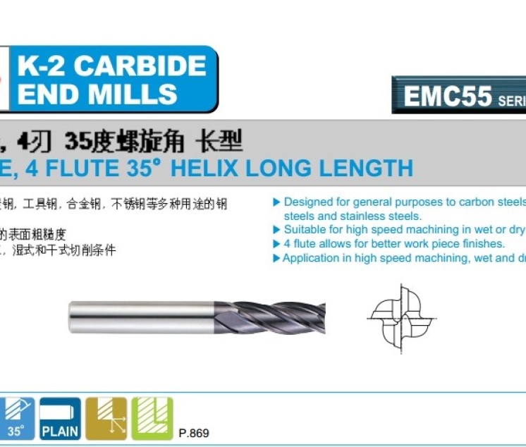 PHAY HỢP KIM 4ME K2-EMC55