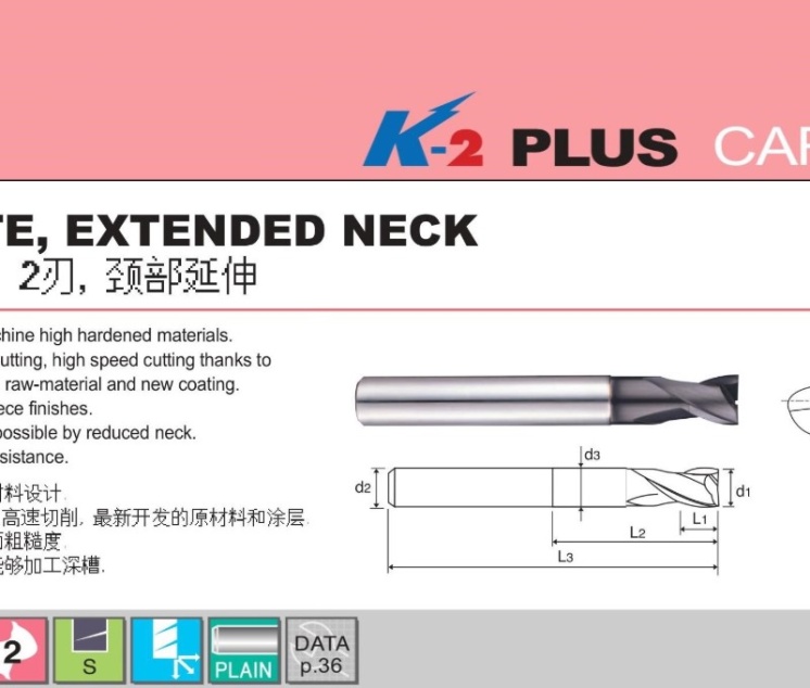 PHAY HỢP KIM 2ME ĐỘ CỨNG CAO K2-GFC63