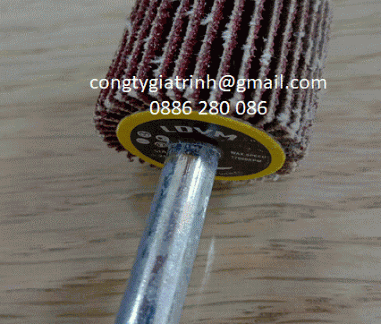 NHÁM XẾP TRỤ 25X25X6MM #80