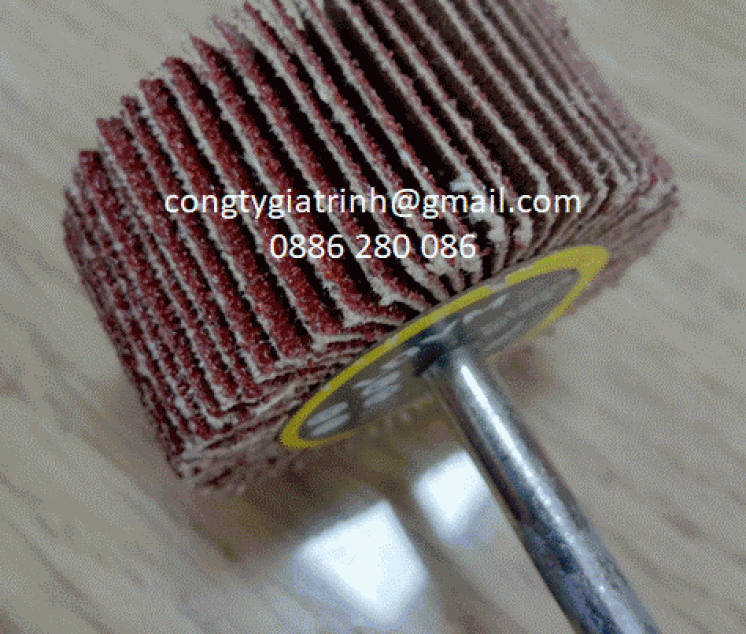 NHÁM XẾP TRỤ 50X25X6MM #80