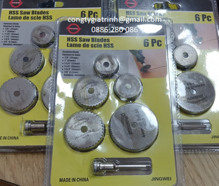Bộ lưỡi cưa mini 6 món