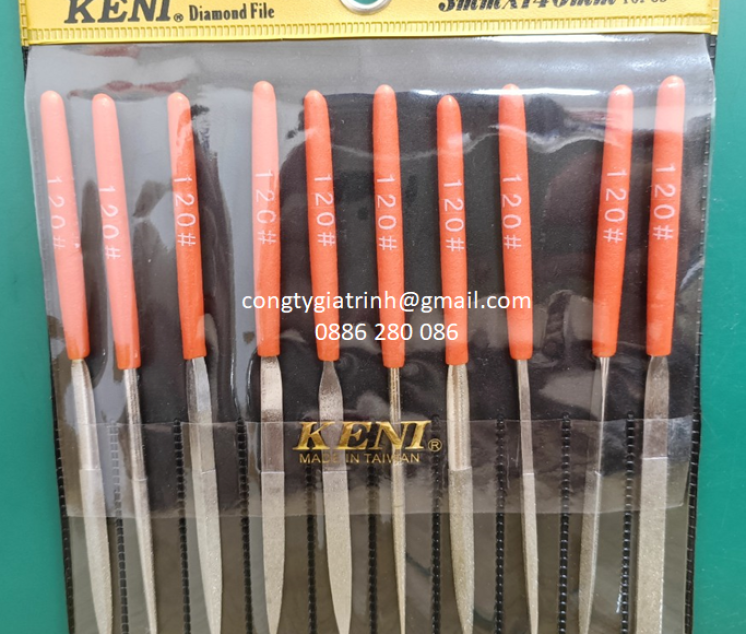 Bộ tổ hợp dũa mài kim cương KENI