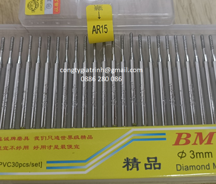 Mũi mài kim cương BMS-30 AR15