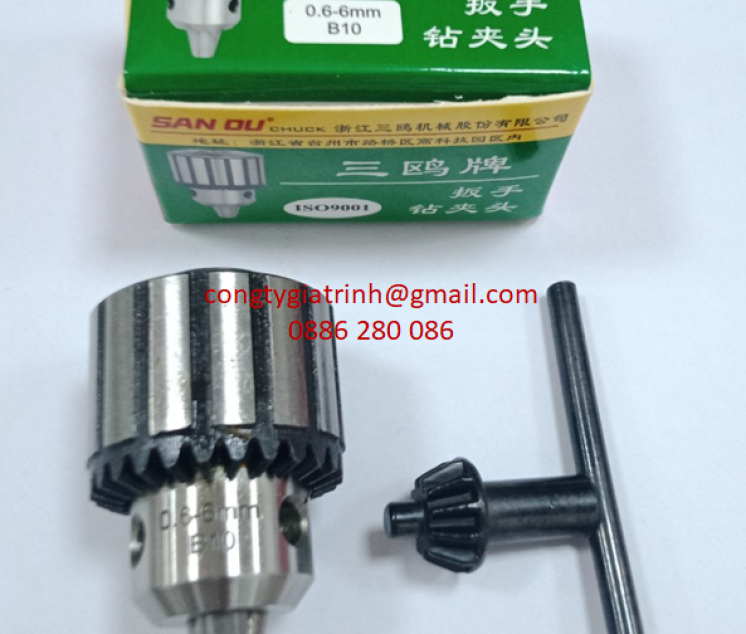 ĐẦU KẸP MŨI KHOAN B10-0.6-6mm
