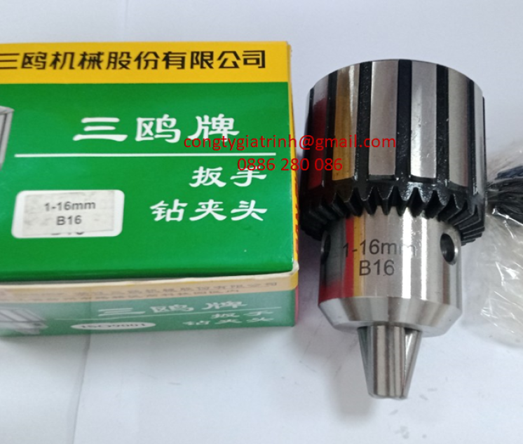 ĐẦU KẸP MŨI KHOAN B16-1-16mm