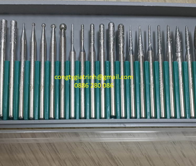 Tổ hợp mũi mài kim cương Best BMS300
