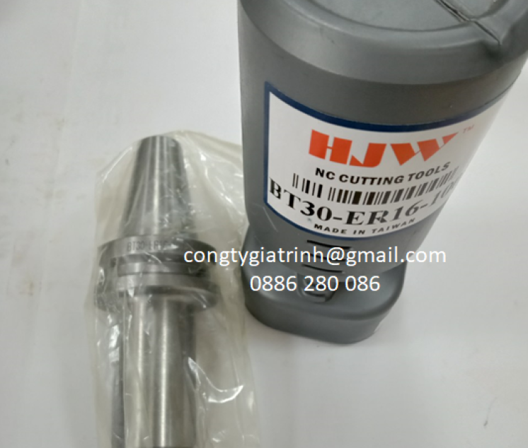 ĐÂU KẸP MŨI PHAY BT30-ER16-100 HJW