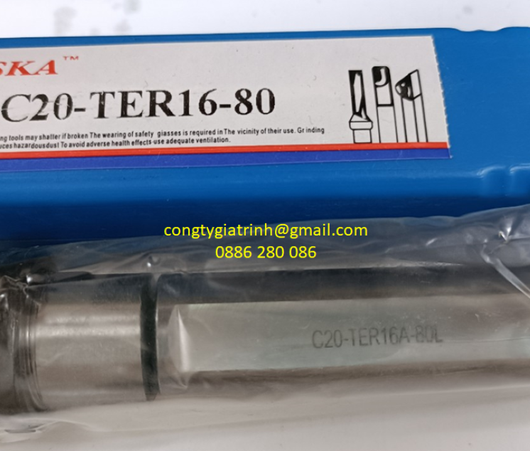 Cán nối taro C20-TER16-80 / TER20-80 / C20-TER25-80