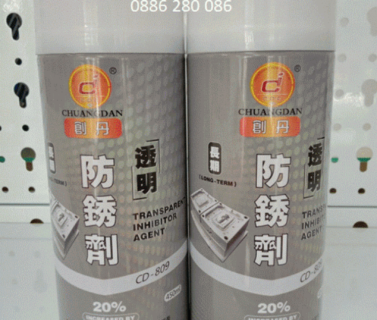 CHẤT CHỐNG RỈ CAO CẤP MÀU TRONG SUỐT CD-809