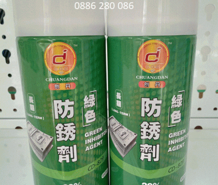 CHẤT CHỐNG RỈ CAO CẤP MÀU XANH CD-829