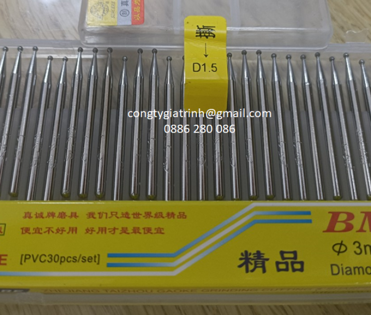 Mũi mài kim cương BMS-30 D1.5