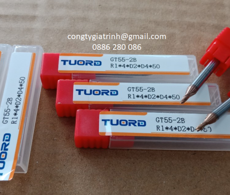 Dao phay GT55 D2R1X4XD4X50X2T
