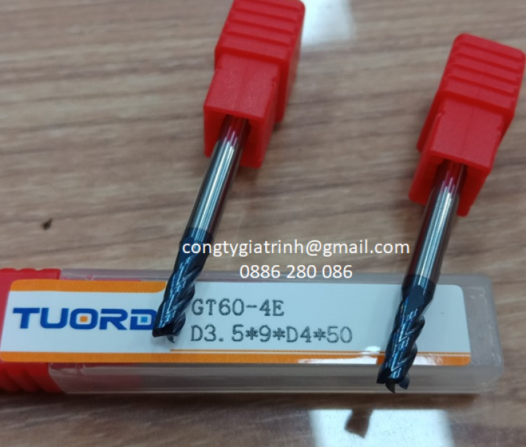Dao phay GT60 D3.5X9XD4X50X4T