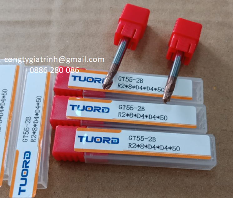 Dao phay GT55 D4R2X8X50X2T