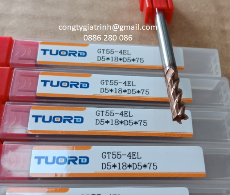 Dao phay GT55 D5X18XD5X75X4T