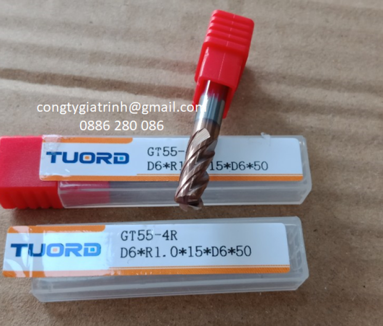 Dao phay GT55 D6R1X15X50X4T