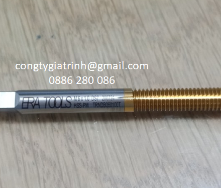 Taro nén đầu bằng HSS-PM-TIN M6X1.0 DS7