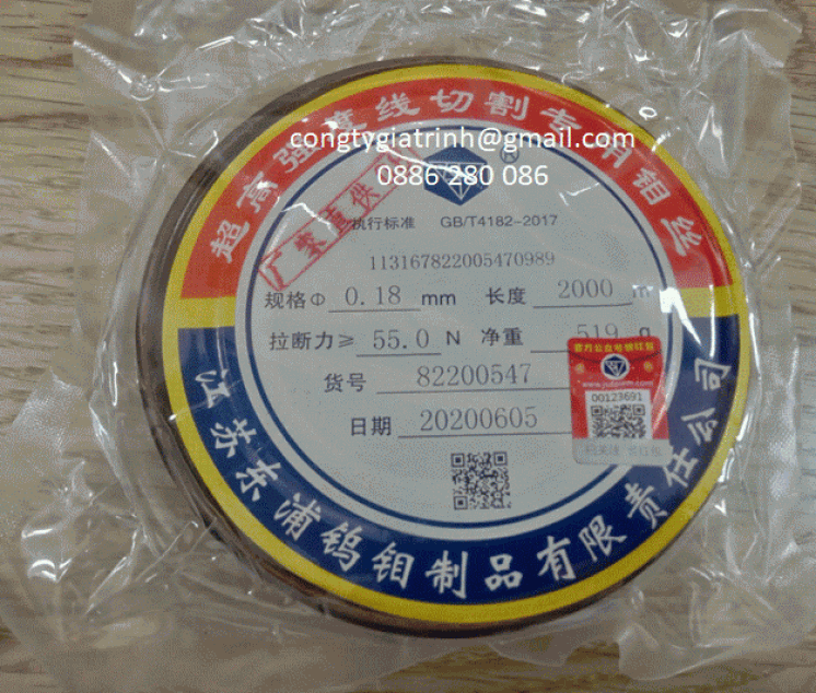 DÂY CẮT MOLYPDEN NAM CƯƠNG