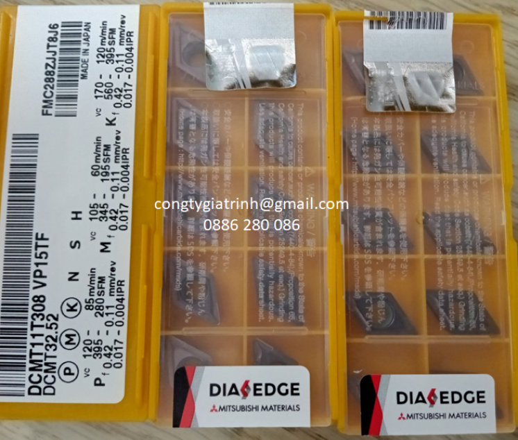 MẢNH DAO DCMT11T308 VP15TF