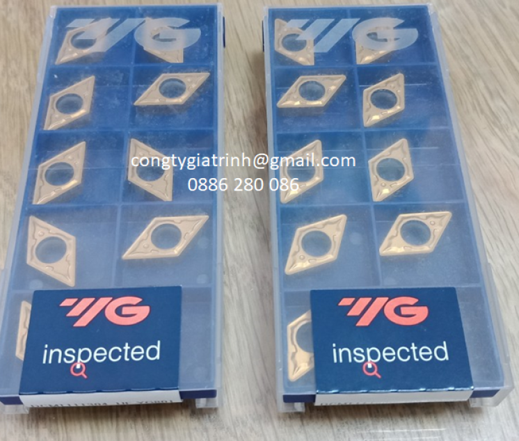 MẢNH DAO DCMT11T304-UF / DCMT11T308-UG  - YG801
