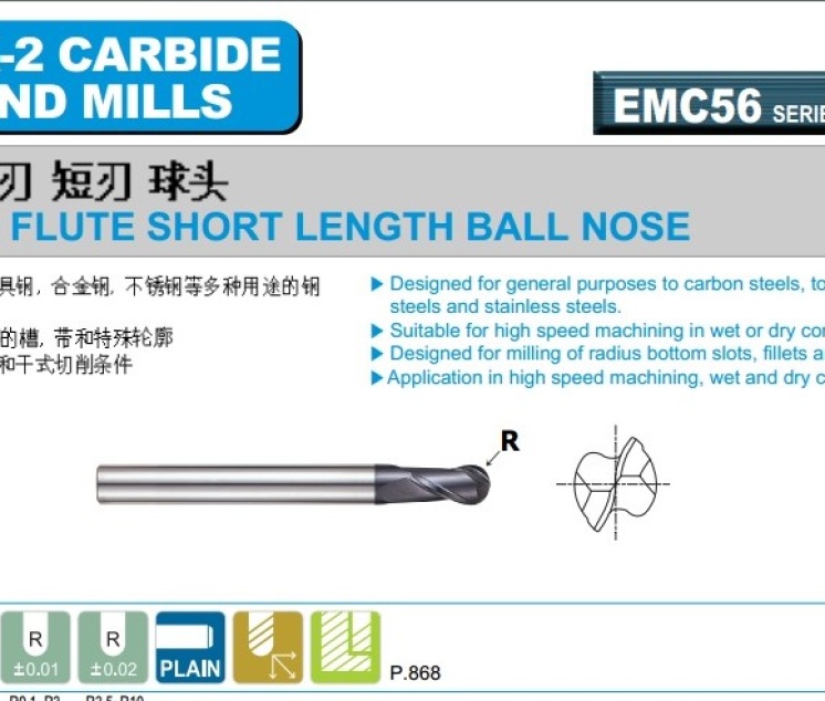 PHAY CẦU HỢP KIM K2-EMC56