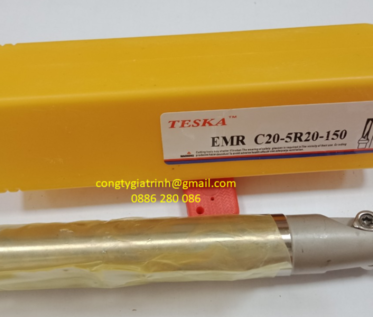 Cán dao phay EMR-C20-5R20-150