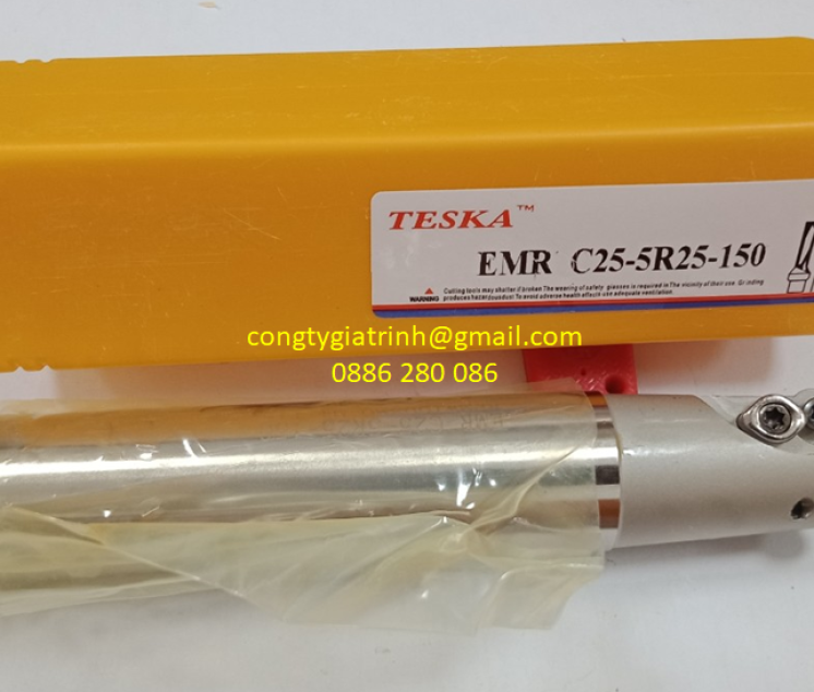 Cán dao phay EMR-C25-5R25-150