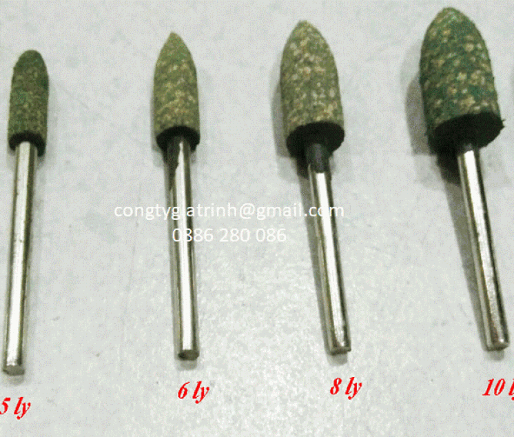 ĐẦU MÀI CAO SU HẠT NHỌN