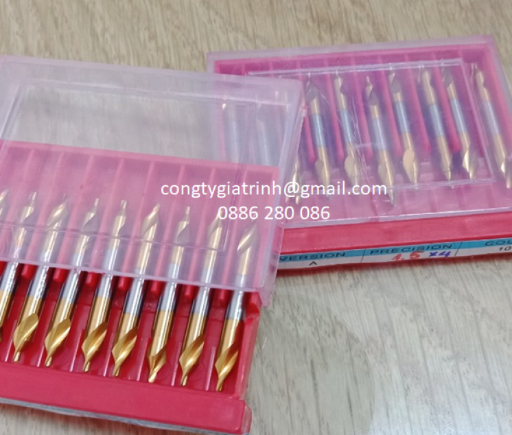 Khoan tâm vàng JW M1.5x4x60⁰