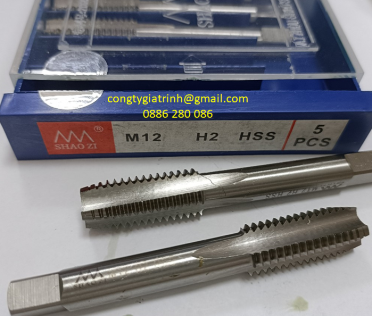 TARO THẲNG TRẮNG HS-HSS-M12x1.75