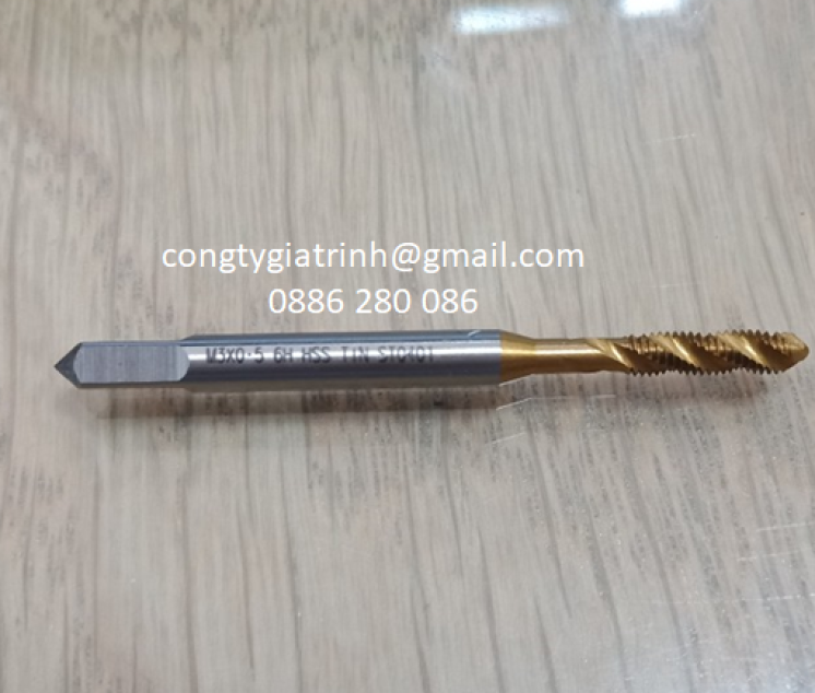 TARO XOẮN VÀNG HSS M3x0.5_TESKA