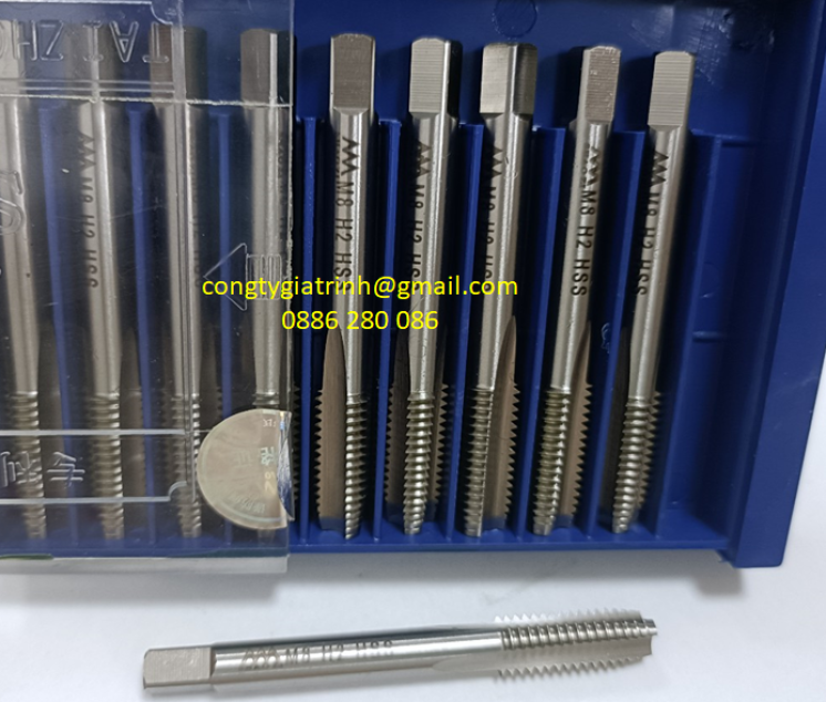 TARO THẲNG TRẮNG HS-HSS-M8x1.25
