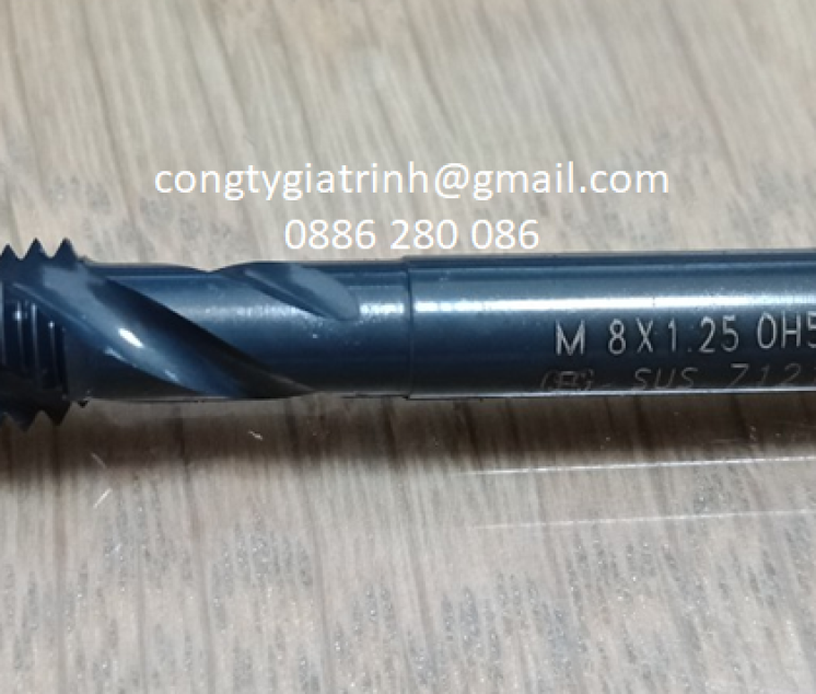  MŨI TARO XOẮN ĐEN OH5-EX-SUS-SFT-M8X1.25