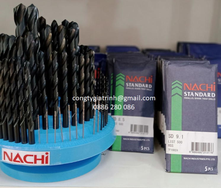 MŨI KHOAN NACHI L500 CÁC LOẠI
