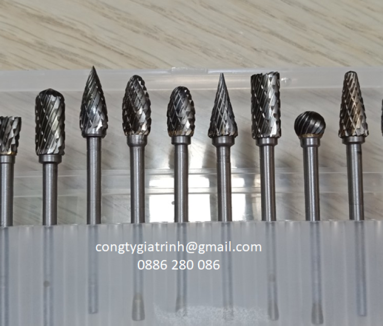 Mũi mài hợp kim 3x6 ( Loại hộp 10 cây #)