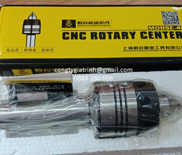 Mũi chống tâm máy tiện HK (quay) MT4_HỢP KIM
