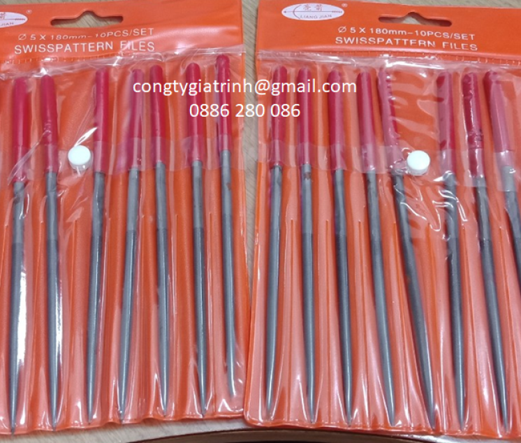 DŨA SẮT 5X180 TRÒN