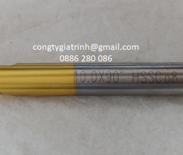 Khoan NC 90°-10.0X90° TIN  YG