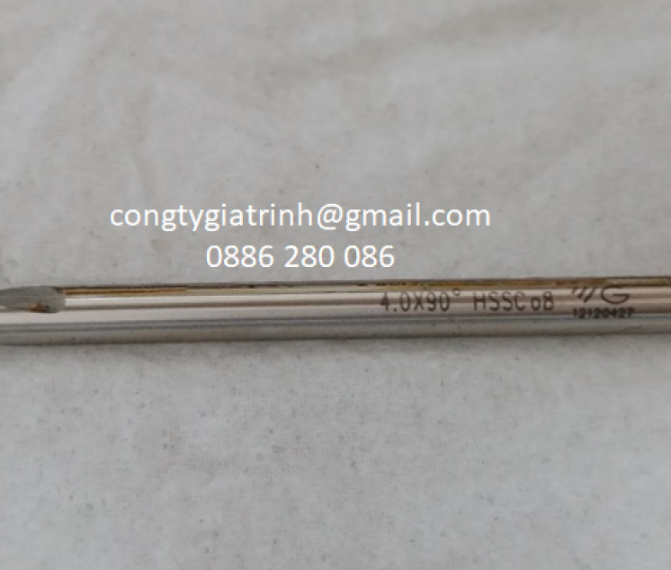 Khoan NC 90⁰ - M 4 x 90⁰